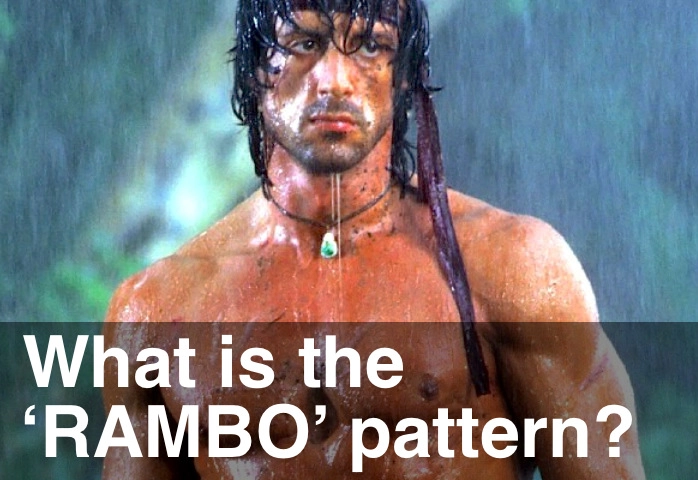 image of rambo pattern