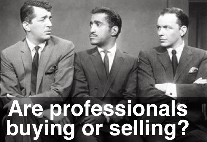 image of professionals buying or selling
