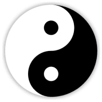 image of overtrading and gambling yin yang