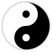 image of overtrading and gambling yin yang