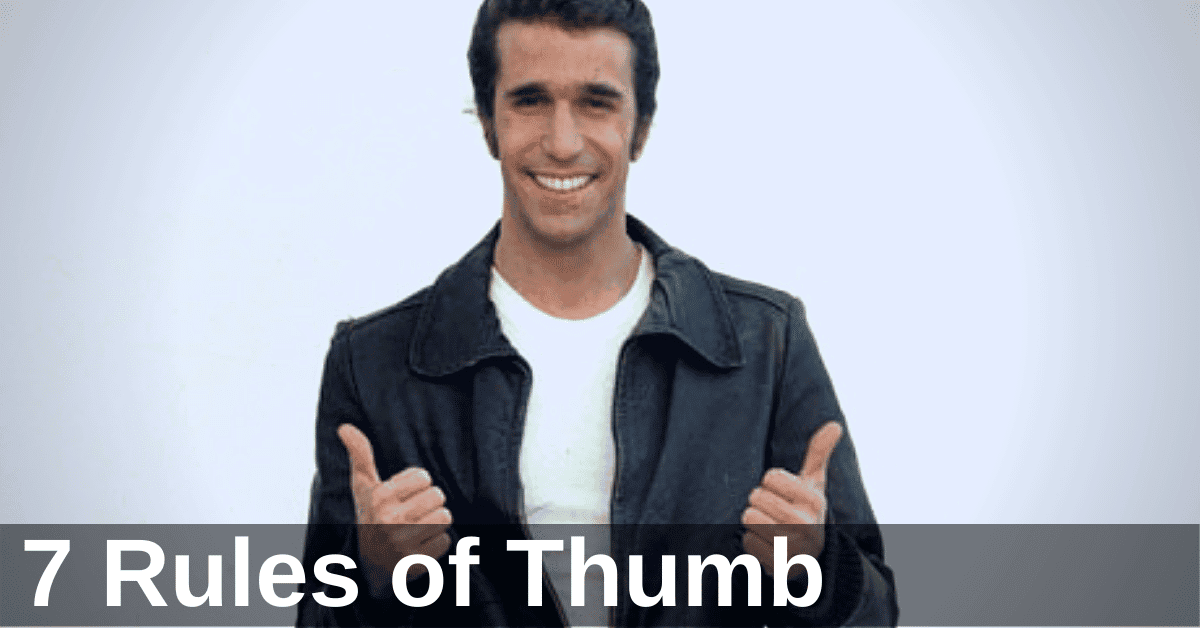 emini day trading rules of thumb