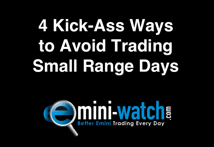 image of trading small range days