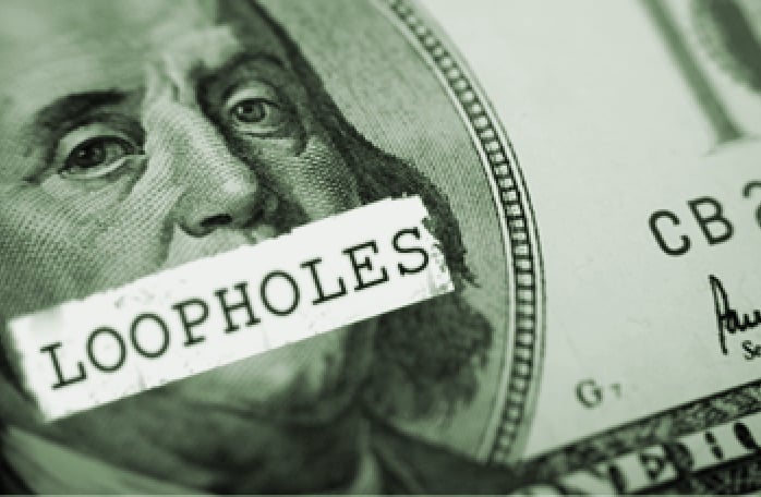 image of tax loopholes